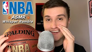 ASMR Whispering All About The NBA 🏀💤 (whisper ramble)