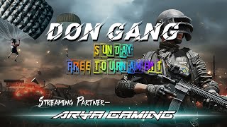 SUNDAY FREE TOURNAMENT Present by DON GANG