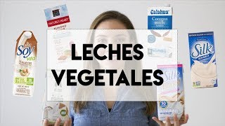 LAS MEJORES Y PEORES LECHES VEGETALES