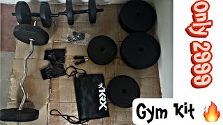 GYM Kit For Home Workout 🏋️ | #unboxing #fitness #gym #gymequipment #2024