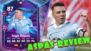 FC 24 | 87 IAGO ASPAS FLASHBACK PLAYER REVIEW | WHAT A PLAYER 🥶 ⭐️