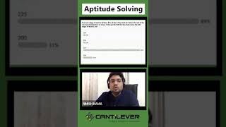 Shortcut Method for Time & Work Question.#aptitude #wipronlth #reasoning #quant #cantileverlabs