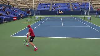 02 27 2018 Holt (USC) Vs Redlicki (UCLA) men's tennis #1 singles