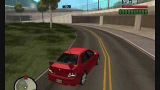 GTA San Andreas drifting