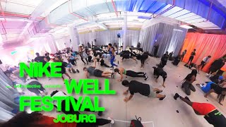 The Nike Wellness Event in JHB South Africa!