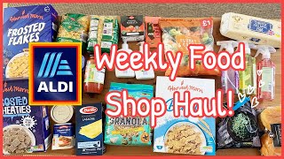 ALDI FOOD SHOP HAUL UK! AUGUST ☀️