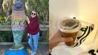 Checking Out the Manatees at Blue Springs Park! Trying the Valentines Menu at Starbucks!