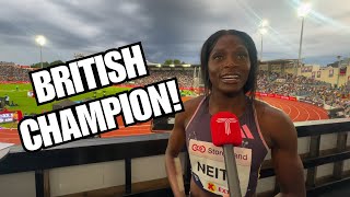 Daryll Neita 200m | Oslo Diamond League 2024