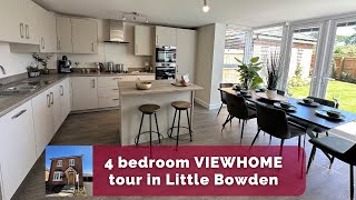 Open plan 4 bedroom VIEWHOME tour in Little Bowden - Plot 58 The Lincoln