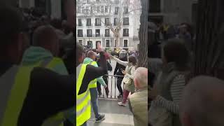 🇪🇸 POLICE V FARMERS.MADRID.SPAIN