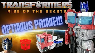 Transformers Rise of the Beasts - Voyager (not SS) Optimus Prime Review