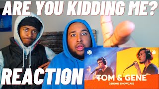 This Isn't FAIR!! | TOM THUM & GENE SHINOZAKI | Boss Rc-505 Artist Week | Grand Beatbox (REACTION)