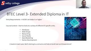 Vocational IT & Computing (Digital Technologies) at Selby College