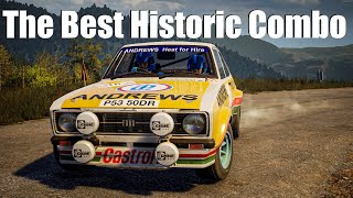 A Ford Escort rallying the foothills of Monte Carlo | EA Sports WRC 23 | LFM Club