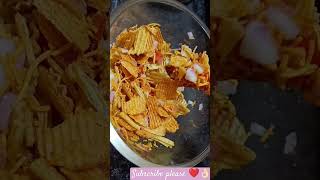 Crunchy Chips Chaat 😋❣️#shorts #recipe#chips