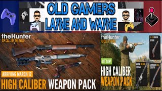 HIGH CALIBER Weapon Pack | Just Released | Live Stream | Let's Hunt in the New England Mountains