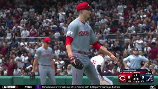 24 July 2024 - Reds at Braves in 4k - 86 game hitting streak!