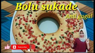 RESEP BOLU SUKADE EMPUK ANTI SERET