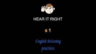 hearitright s1 #englishteacher #esl #fun #learnenglish