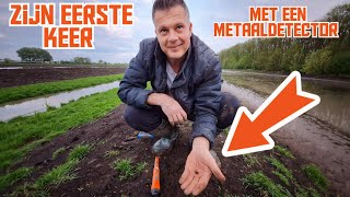 metaaldetectie leren met een Quest x10 metaaldetector.