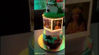 Jungle Theme Birthday Decoration | Animal theme | Birthday Celebration | Jungle theme cake