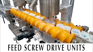 Feed Screw Drives / Timing Screw Drive Units - Increase Performance, Efficiency, & Flexibility