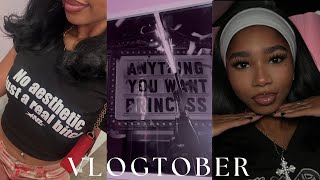 Vlogtober: Dye my hair, Apartment tour, and A night out