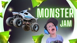 Front Row at Monster Jam!