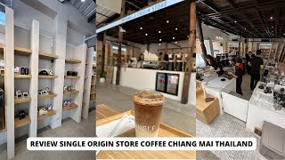 Review Single Origin Store Coffee Chiang Mai Thailand | Chiang Mai Food Vlog |