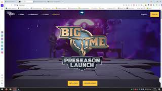 Big Time - NFT MMORPG игра, хайп года или... Качели от разработчиков, токен, верификация