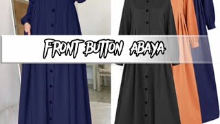 Women's front button abaya designs 2023||casual burka collection ☺️||#youtubevideo