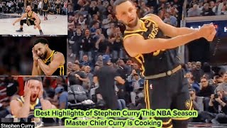 Best Highlights of Stephen Curry this Season,Chief Curry is Cooking,NoLook Shots,Dagger3s,GolfSwing