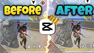 How To Increase FreeFire Video Quality in CapCut 🤯😱 // Free Fire Video Edition