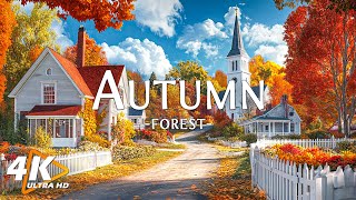 Autumn Glory in New England With Relaxing Music 🍁 Vermont and New Hampshire’s Best Fall Views