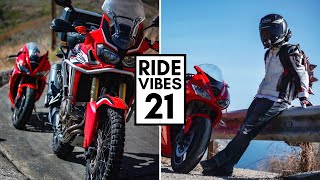 Ride Vibes 21 // California Edition (Part 2) | Triumph Daytona 675 | Africa Twin | Mulholland Hwy