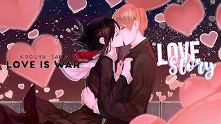 KAGUYA X SHIROGANE [ EDIT/ AMV ] - LOVE STORY - INDILA ♡ #kaguyasamaloveiswar