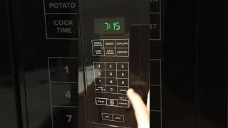 Amana Microwave - Set Clock Time - Super Easy!