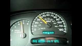 05 Tahoe 5.3 0-60 MPH