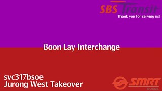 Jurong West Bus Package Takeover (SBST to SMRT)