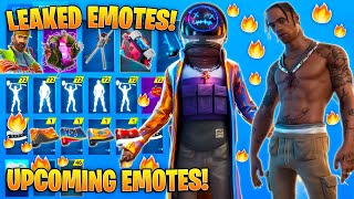 *NEW* All Leaked Skins & Emotes..! *Travis Scott* (Astro Jack, Rage, Head Banger, Cactus Jack)