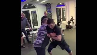 Khabit Nurmagomédov and His Father training #Khabitnurmagomedov #ufc #mma