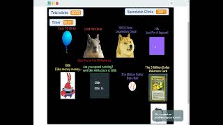 Meme Clicker [SCRATCH] 222 seconds [NOT ON LEADERBOARDS, PERSONAL AS I DIDN'T REALLY MAKE IT TO END]