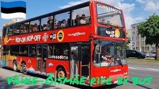 Väike-Õismäe district in Tallinn/Ride by bus/ Поездkа по Väike-Õismäe в Таллинне 👍🌞