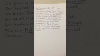 Deutsch lernen Präposition Für Akkusativ Almanca німецький learn ألماني German немецкий