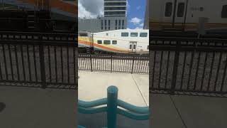 SunRail Train 102 headed to Winter Park SunRail Station