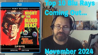 Blu Ray Hunter| Top 10 Blu Rays Coming Out| November 2024