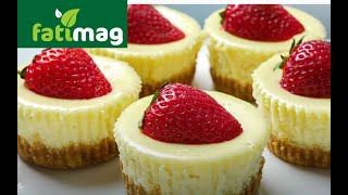 حلويات العيد 2020 ميني تشيزكيك سهلة جدا ومذاقها رائع بمكونات بسيطة Mini cheesecake easy and tasty