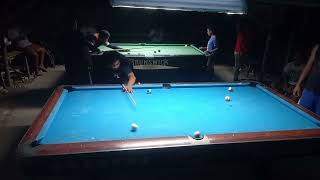 Aggressive shots on billiard