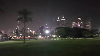 Dubai Tolerance bridge area and park nearby