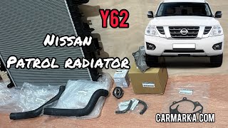 Nissan Patrol Y62 Radiator VK56 V8 214601LA0B & Water Pump